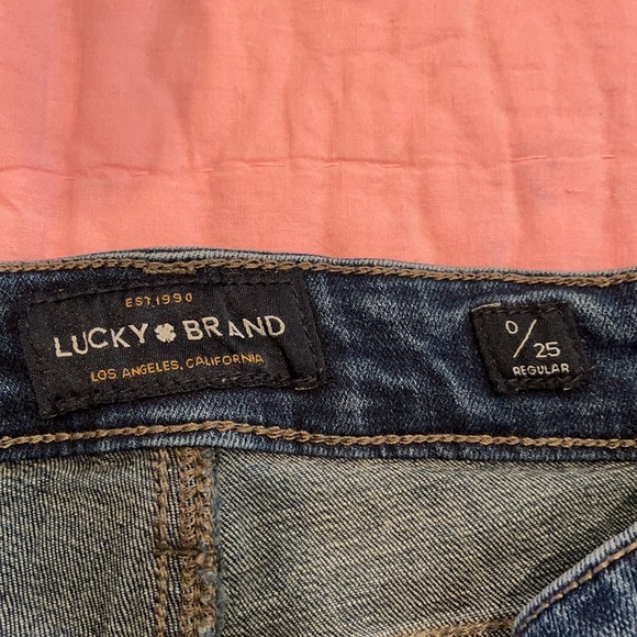 Lucky brand jeans size 0/25 - Picture 5 of 5